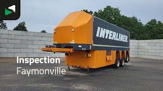 Faymonville PV-3C 3 axles Empty Weight 6980 Glass Innenlader 2xLift Axle semirremolque para transporte de vidrio | Imagen 4 - Autoline