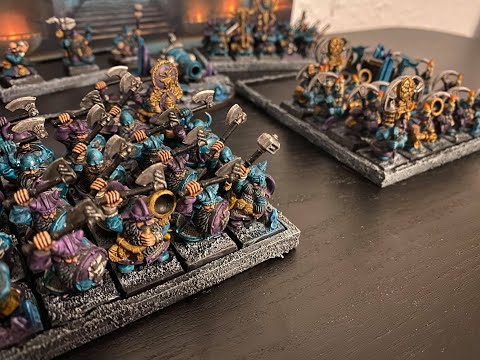 Dwarf army showcase (WHFB) (Part 1)