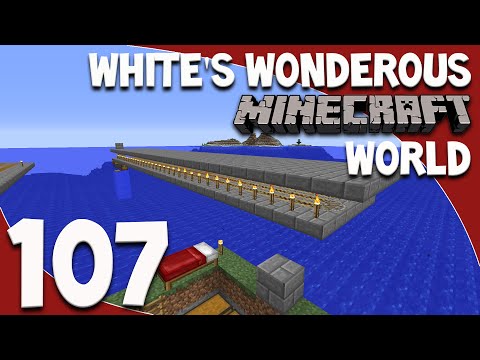 Minecraft: White's Wonderous Minecraft World - 107 - Starting The AFK Spider String Farm