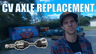 How to Replace a CV Axle 3rd Gen 2002 Toyota 4Runner 4x4