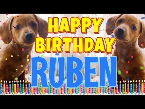 Happy Birthday Ruben! ( Funny Talking Dogs ) What Is Free On My Birthday