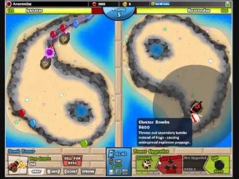 Bloons TD Battles Game #3: Playing with the Big Boys Now!