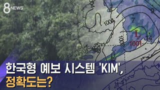 1천억 들인 한국형 예보 시스템 'KIM', 정확도는? / SBS