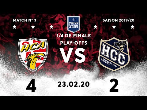 23.02.2020 HC Ajoie - HC La Chaux de Fonds (4-2)
