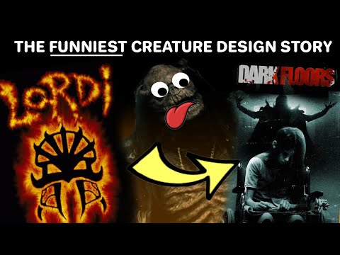 HEAVY METAL MOVIE MONSTERS?!  Lordi & Dark Floors, the FUNNIEST creature design story.