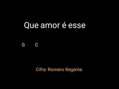 Que Amor É Esse - Gerson Rufino