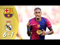 HIGHLIGHTS Barcelona 6 1 Real Madrid RESUMEN All Goals Highlights