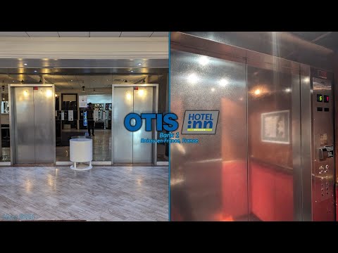 EXTREMELY Glitchy OTIS (mod OTIS) Traction Elevators | Hotel Inn, Roissy-De-France, France