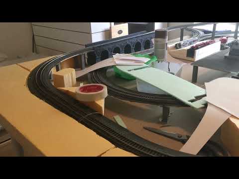 Bau einer Modelleisenbahn von Grund auf - Teil 14 - Beginn des Landschaftsbau