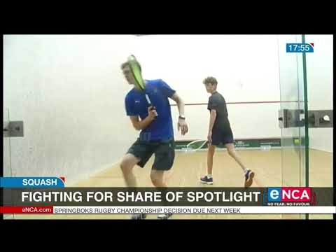 Squash fighting for the share of the spotlight