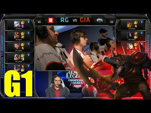 Reason Gaming vs GIANTS! | Game 1 Final Round 4 EU LCS Expansion Tournament | RG vs GIA G1 50FPS
