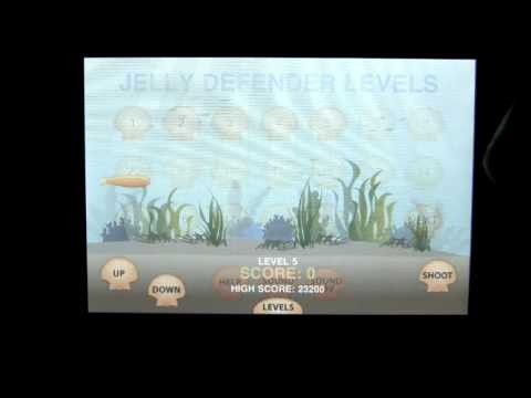 Jelly Defender iPhone App Review and Gameplay