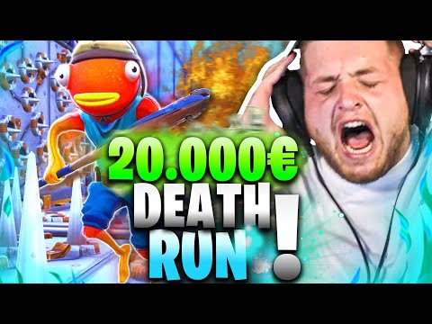 🤬😳SCHWERSTER Troll DEATHRUN! | GEBROCHEN im 20.000€ BRUCH Turnier... | Fortnite Deathrun