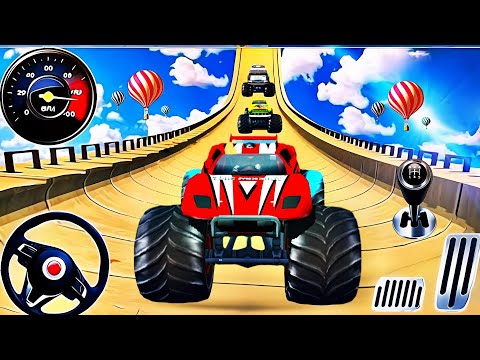 Monster Truck Mega Ramp Impossible Driver - Mega Ramp Car Stunt Master Simulator -Android Gameplay29