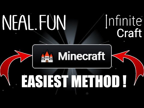How to Make Minecraft in Infinite Craft Easy Tutorial