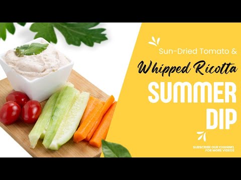 Whipped Ricotta and Sun-dried Tomato Dip