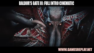 BALDUR'S GATE 3 -  Official Intro Cinematic