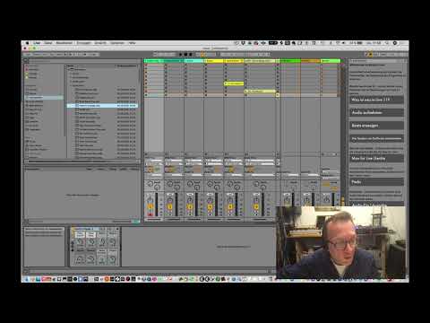 Live 11 Projekte speichern, Übersicht über das Interface