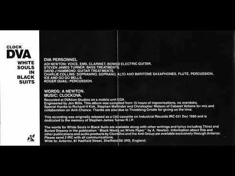 Clock DVA - White Soul's In Black Suit's (Album)