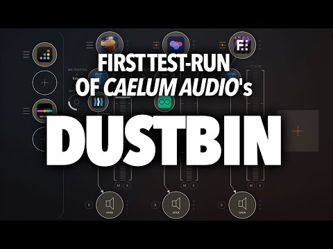 First test-run of FREE app DUSTBIN