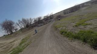 preview picture of video 'Honda CRF450R, Advanced track, Boondoxxx Mx, 3/24/2014'