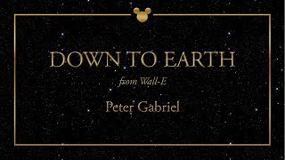 Disney Greatest Hits ǀ Down To Earth - Peter Gabriel
