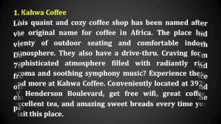 Top 3 Places to Get Coffee Near South Tampa Homes for Sale