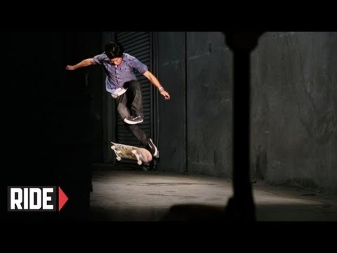 Jason Park Skateboarding in Slow Motion - 540 Pop Shove-It