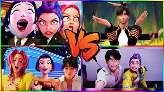 KPop Demon Hunters   Huntrxx vs Saja Boys and Coffin dance!
