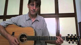 Flatpicking - #5 Roll In My Sweet Baby&#39;s Arms - Guitar Lesson - Roberto Dalla Vecchia