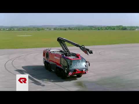 Panther 8x8 ARFF Vehicle on Test Drive