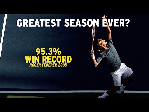 Roger Federer 2005 was on Another Level