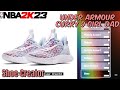 How To MAKE Under Armour Curry 9 Girl Dad In NBA 2k23 Shoe Creator