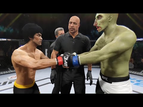 Bruce Lee vs. Toxic Ghoul - EA Sports UFC 2 - Dragon Fights 🐉