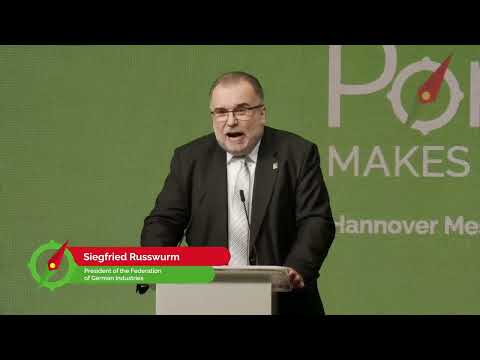 Siegfried Russwurm | Opening Cerimony at Portugal Pavilion, 30 May | HANNOVER MESSE 2022