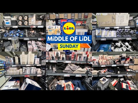 NEW IN MIDDLE OF LIDL THIS WEEK SUNDAY 25 JAN 2026 | LIDL HAUL | TRAVELANDSHOP WITH ME