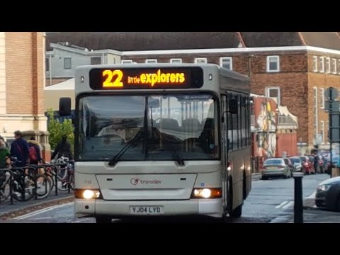 THRASH: Route 20 | YJ04LYD/719 - Transdev York: Dennis Dart SLF/Plaxton MPD