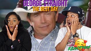 First time hearing George Strait “The Best Day” Reaction | Asia and BJ