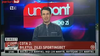 BILETUL ZILEI SPORTINGBET: Hochei + Fotbal = PROFIT!