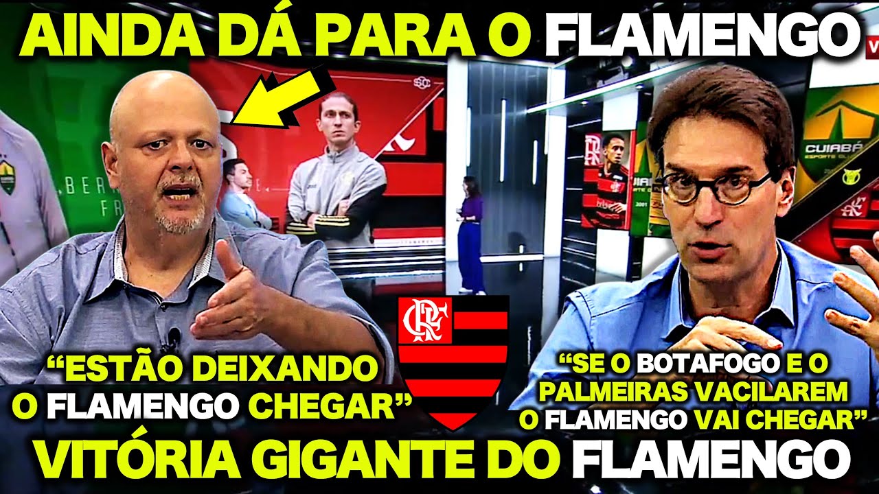 AINDA DÁ PARA O FLAMENGO SER CAMPEÃO ? SE O BOTAFOGO e o PALMEIRAS PIPOCAR o FLAMENGO VAI CHEGAR