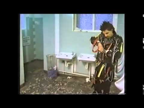 Rowan Atkinson Punk in Toilet sketch  Not the Nine O'Clock News