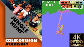 Jungle Hunt Colecovision 4k 60fps Longplay