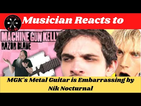 Musician's Shocking Reaction to MGK's Embarrassing Guitar @NikNocturnal