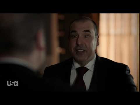YOU TALKIN TO ME: SUITS - S8E11 - Louis doing the Robert De Niro - Act