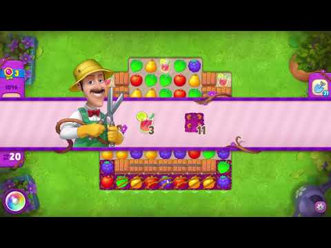 Gardenscapes 1046 Super Hard Level - 20 moves - NO BooSTERS