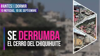 Resumen de noticias del 10 de septiembre de 2021