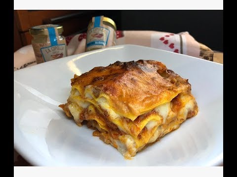 lasagne al ragù di salsiccia con porcini - CUCINANDOMELAGODO