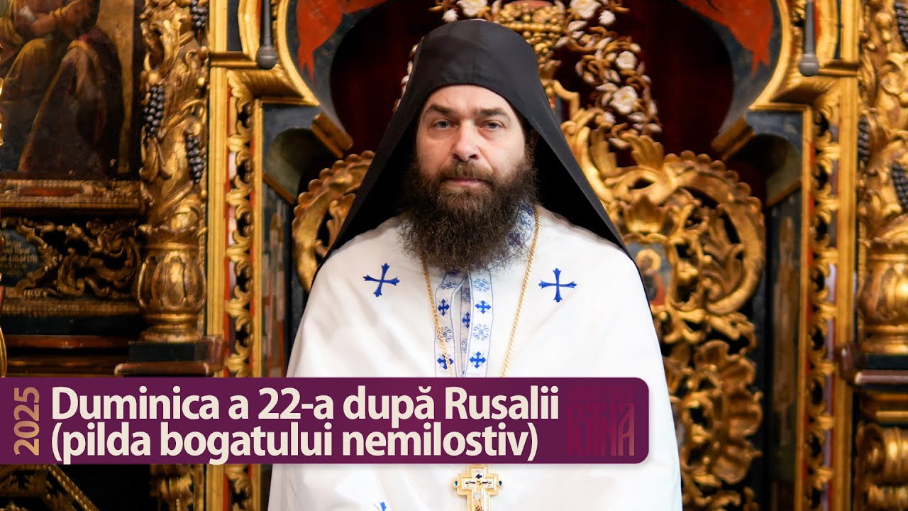 Bogatul nemilostiv și săracul Lazăr - Predică a protos. Iosif