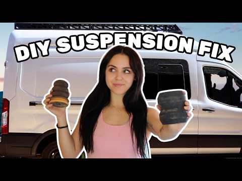 The Best Suspension Upgrade for Your Ford Transit Van Build? (Timbren SES Install)
