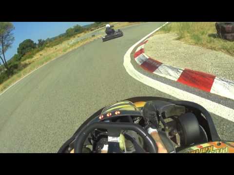Course de karting au luc